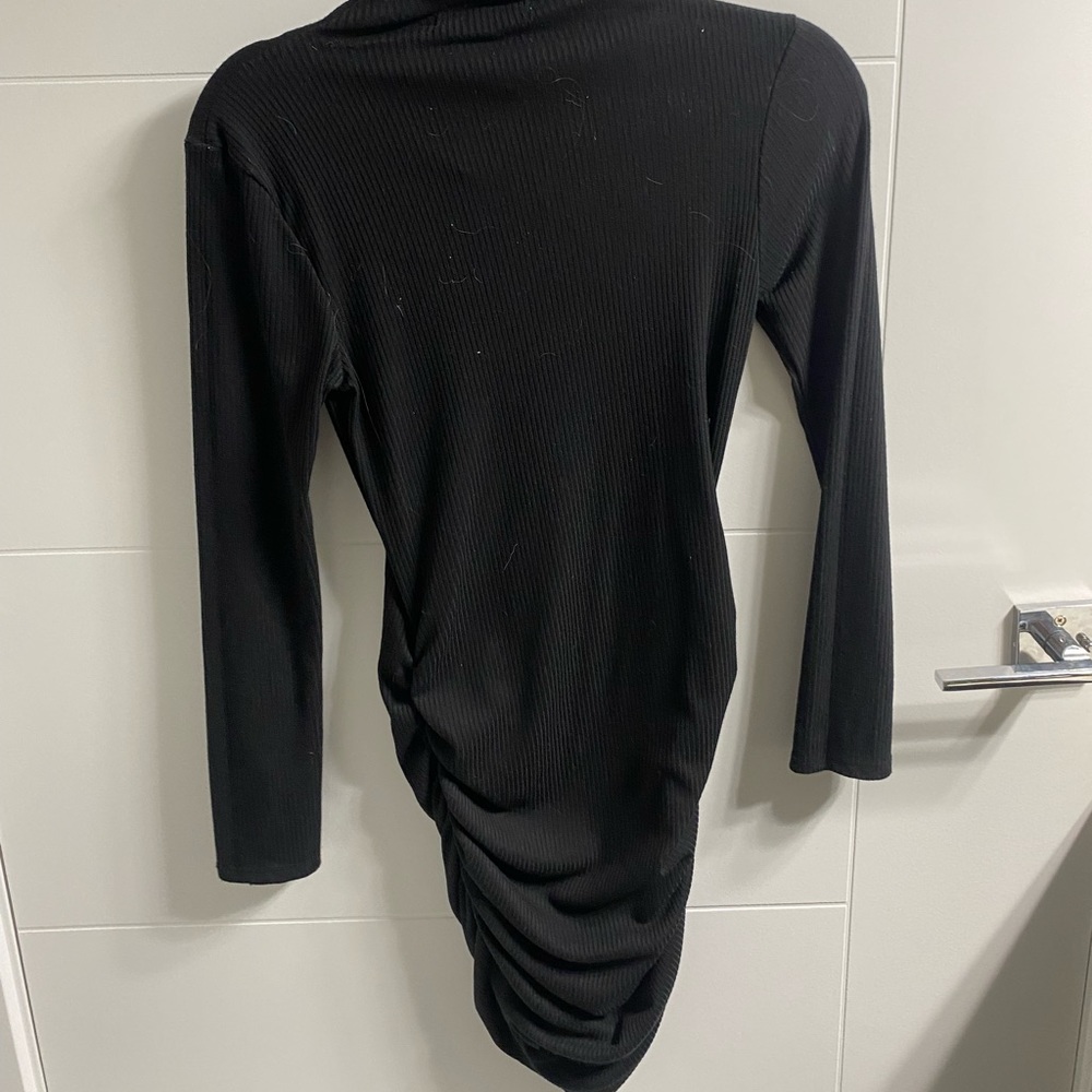 Ripped black dress